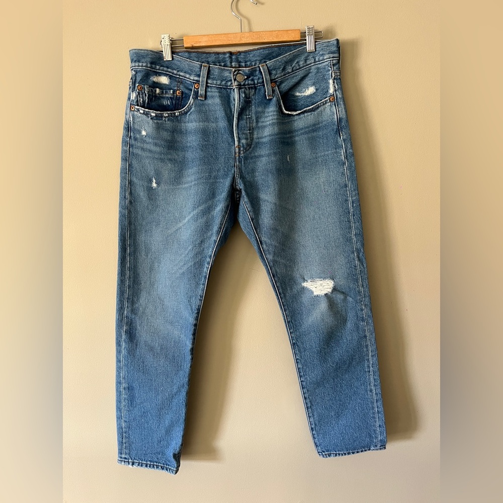 Levi's 501 Men's Light Blue Skinny Jeans